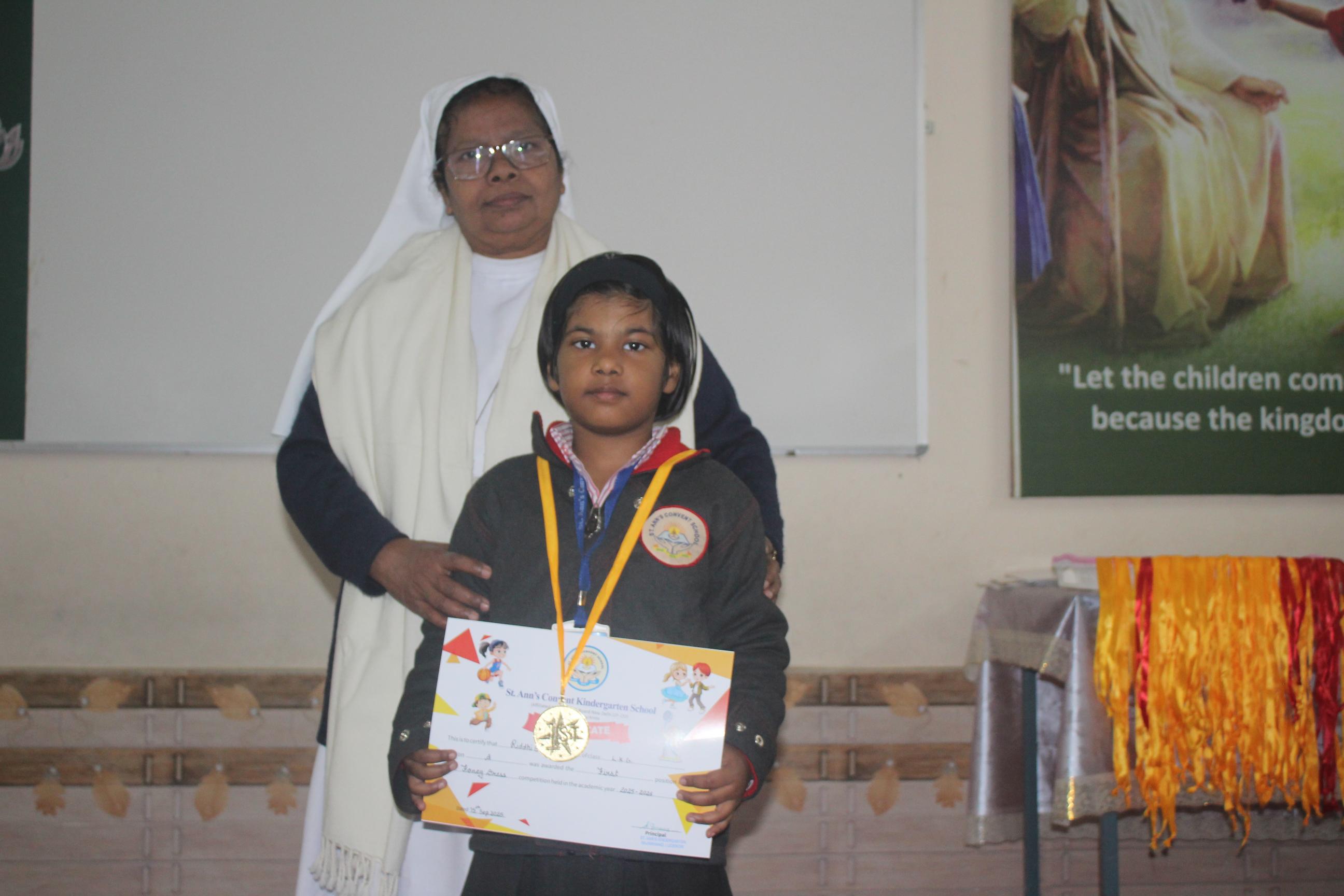 Annual Price Distribution Ceremony- K.G. Section