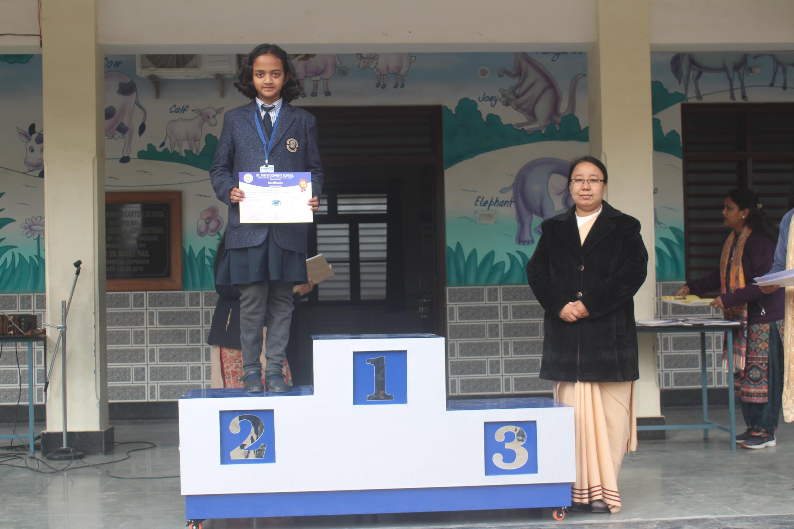 Various Competition Winners Classes I to V 2025-26